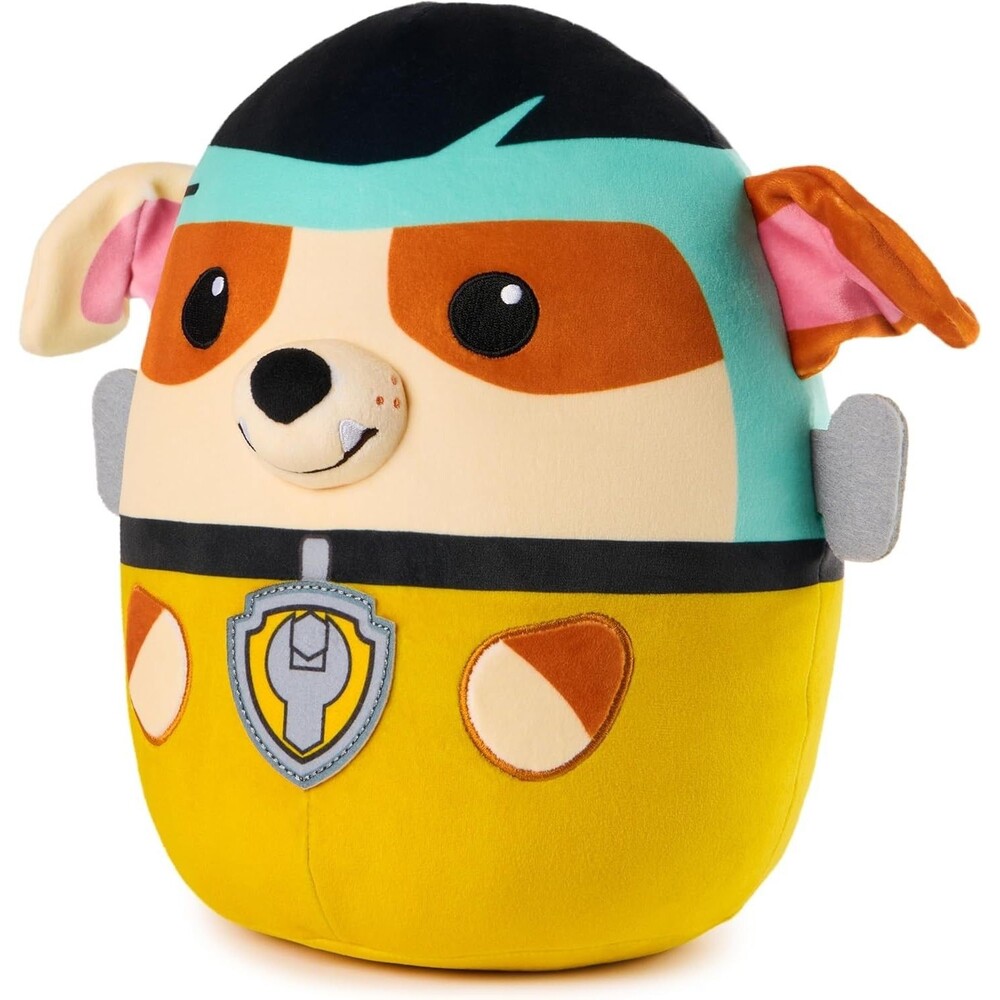 PAW Patrol Franken Rubble 12” Squish Plush Halloween Edition Soft Stuffed Toy - Picture 5 of 9